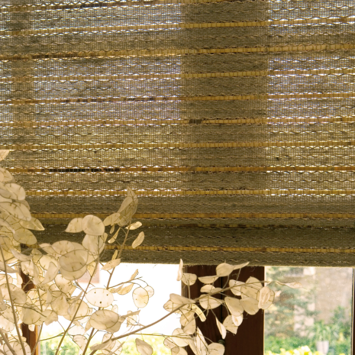 Estor Enrollable de Fibras Naturales a medida | VenetiansBlinds.com