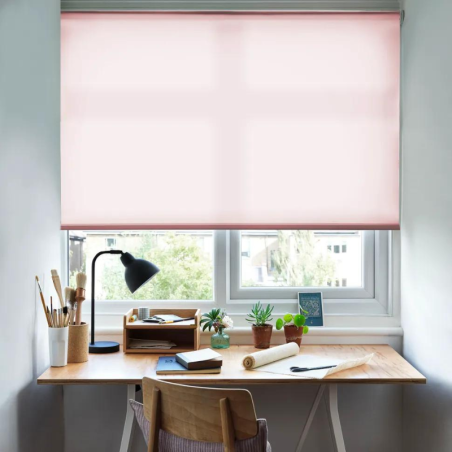 Estor Enrollable Textura Textil | Control de Luz | VenetiansBlinds.com
