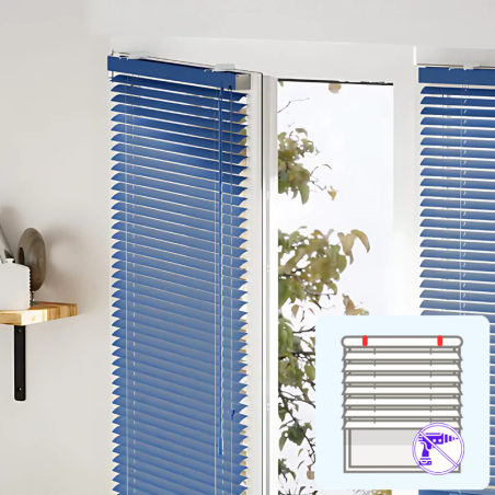 Venecianas Aluminio Sin Taladrar - ClickFit a Medida | VenetiansBlinds