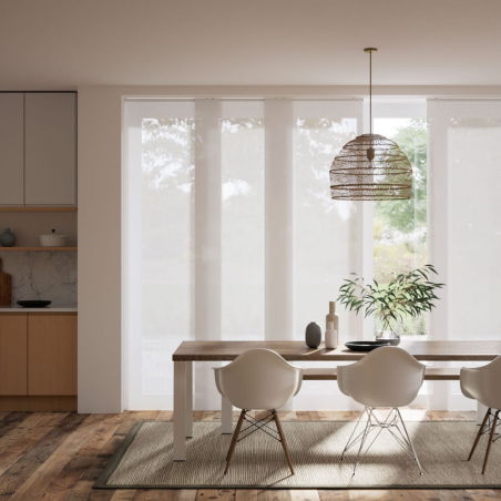 Paneles Japoneses Sarga (1%,5%) | A Medida | VenetiansBlinds.com