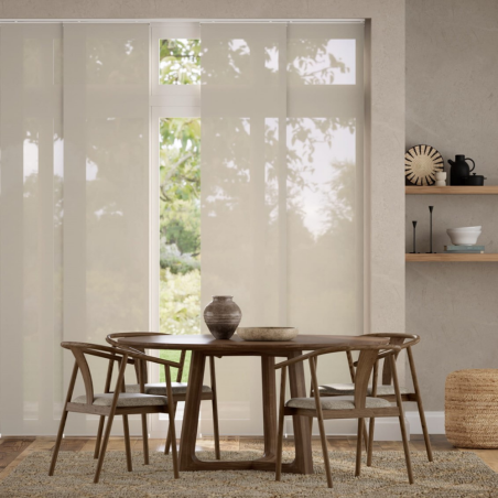 Paneles Japoneses Sarga (1%,5%) | A Medida | VenetiansBlinds.com