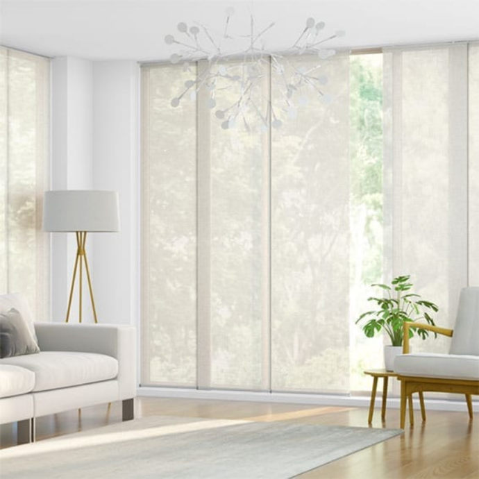 Paneles Japoneses Sarga (1%,5%) | A Medida | VenetiansBlinds.com
