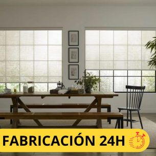 Estores Enrollables de Lino a Medida | VenetiansBlinds.com