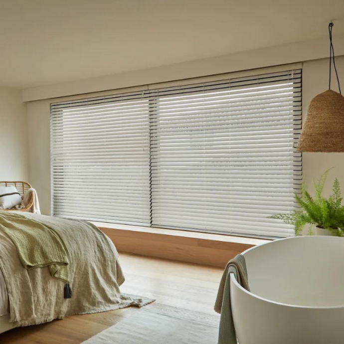 Venecianas Madera Frosted Wood | Sin Taladrar - ClickFit