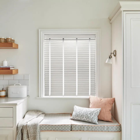 Venecianas Madera Frosted Wood | Sin Taladrar - ClickFit